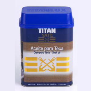 TITAN YATE ACEITE DE TECA - COLOR TECA 750ML.